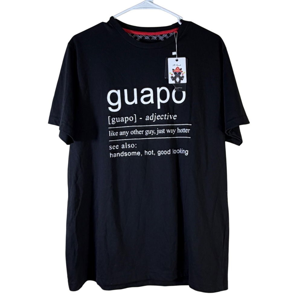 Denim & Flower Ricky Singh "Guapo" Definition Graphic Tee - Men's XL - NWT